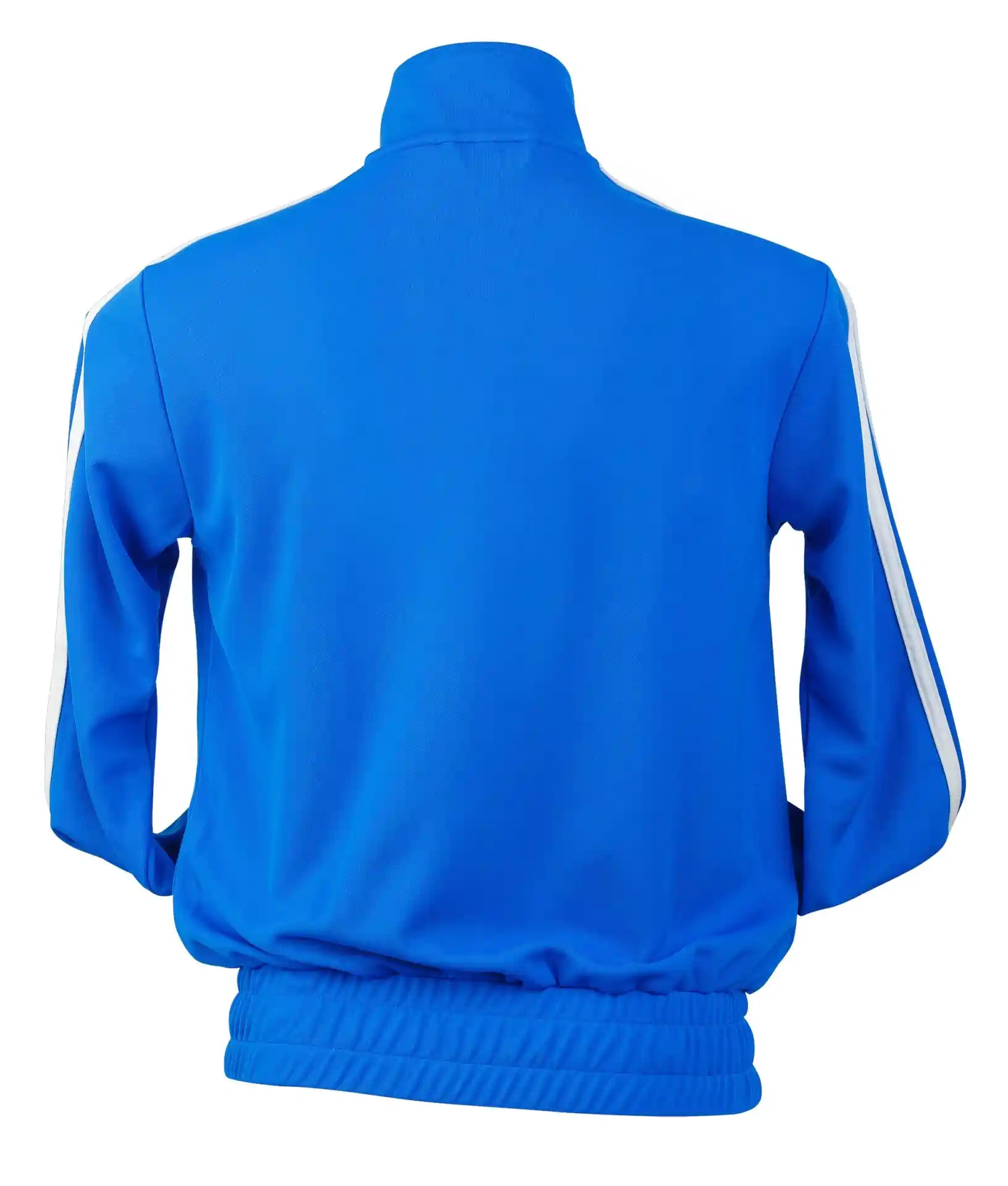 เสื้อแจ็คเก็ตวอร์มสีน้ำเงินสดใส